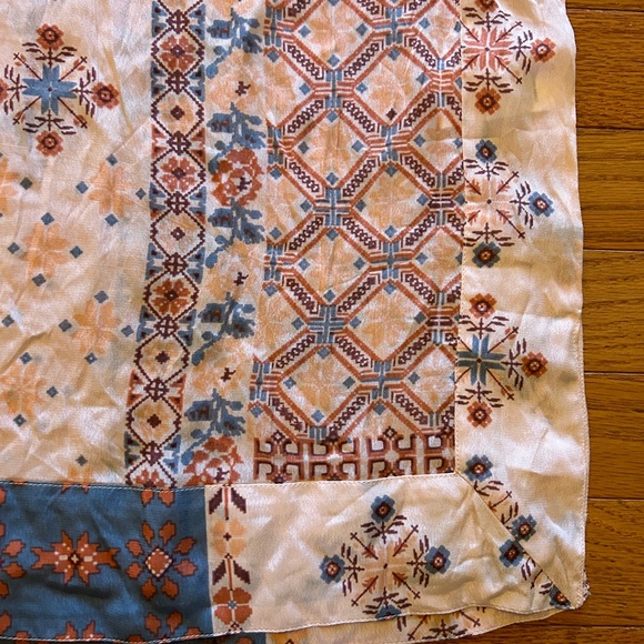 Coldwater Creek Blouse Women’s Size XS Pink Geometric Pattern Short Sleeve NWT - Picture 10 of 12